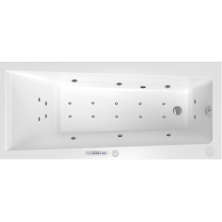 Masážní vana SIKO Idea Plus 160x75 cm LUXUS akrylát pravá SIKOHMLID160P