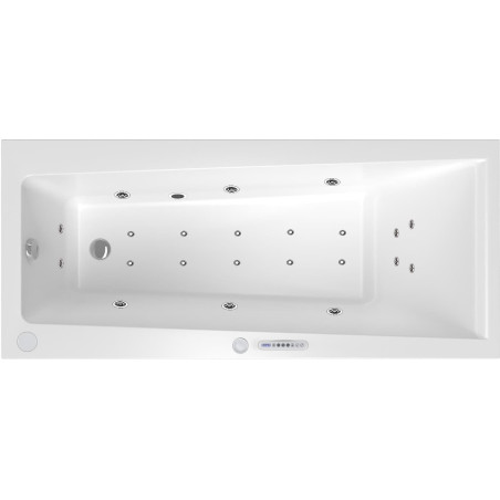 Masážní vana SIKO Idea Plus 170x75 cm LUXUS akrylát levá SIKOHMLID170L