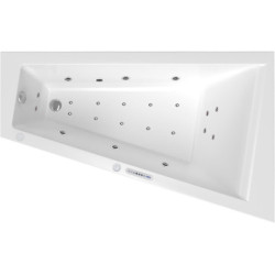 Masážní vana SIKO Idea Plus 160x100 cm LUXUS akrylát levá SIKOHMLID160100L