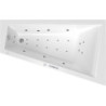 Masážní vana SIKO Idea Plus 160x100 cm LUXUS akrylát levá SIKOHMLID160100L