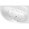 Masážní vana SIKO Fortuna 150x100 cm MEDIUM akrylát pravá SIKOHMMFO150P