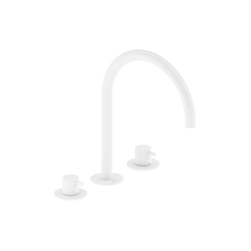 Umyvadlová baterie Ravak Espirit bez výpusti bílá matná X070238