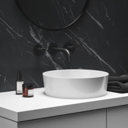 Umyvadlová baterie Ravak Espirit včetně podomítkového tělesa černá matná X070276