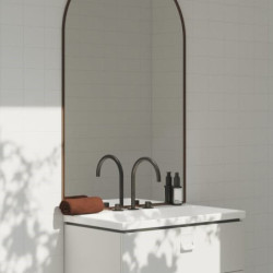 Umyvadlová baterie Ravak Espirit bez výpusti grafit kartáčovaný X070312