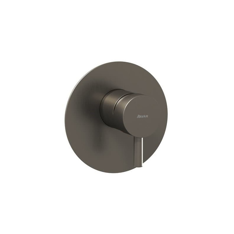 Sprchová baterie Ravak Espirit včetně podomítkového tělesa grafit kartáčovaný X070322