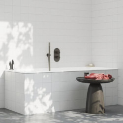 Sprchová a vanová baterie Ravak Espirit bez podomítkového tělesa grafit kartáčovaný X070323