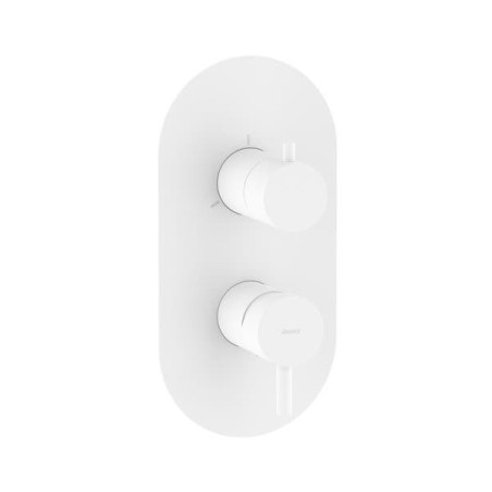 Sprchová a vanová baterie Ravak Espirit bez podomítkového tělesa bílá matná X070246