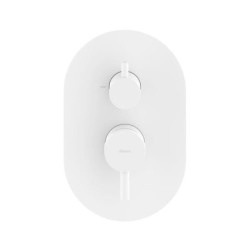 Sprchová a vanová baterie Ravak Espirit bez podomítkového tělesa bílá matná X070251