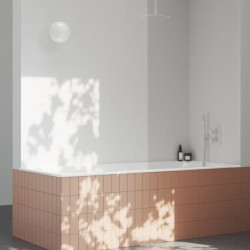 Sprchová a vanová baterie Ravak Espirit bez podomítkového tělesa bílá matná X070252