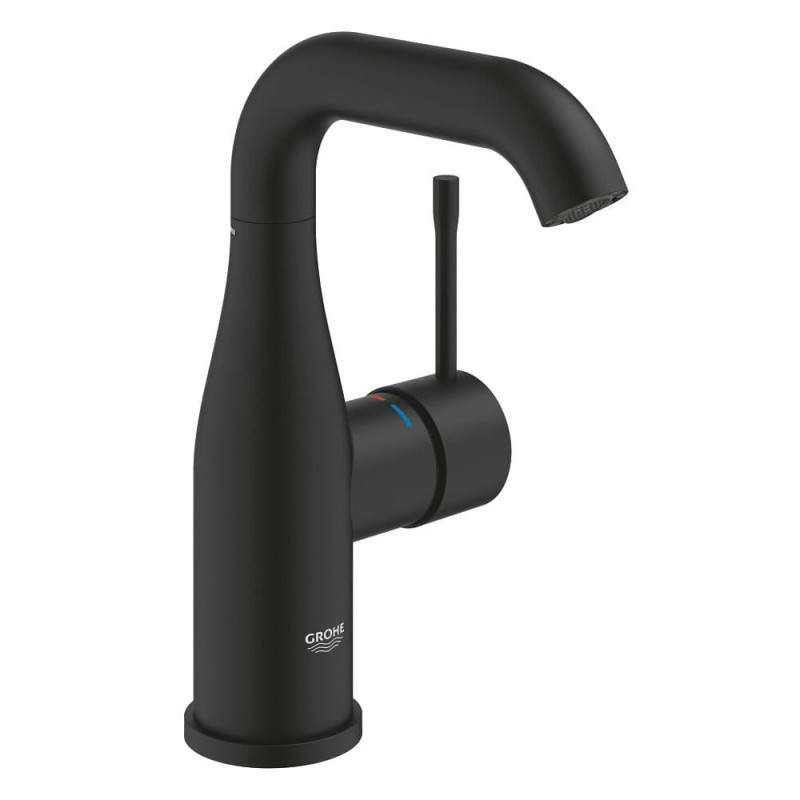 Umyvadlová baterie GROHE Essence New bez výpusti phantom black 24176KF1