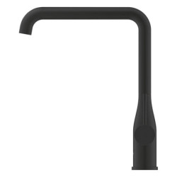 Dřezová baterie GROHE Essence New s otočným ramínkem phantom black 30505KF0