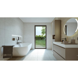 Koupelnová skříňka vysoká Roca Ona 40x175x30 cm písková mat A857636510