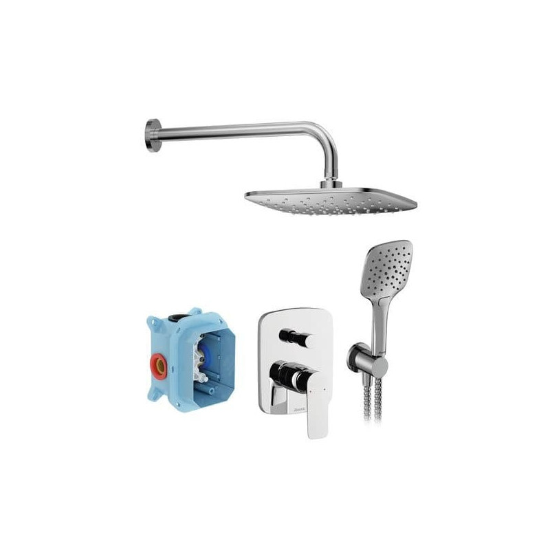 Sprchový systém Ravak Classic pod omítku s pákovou baterií chrom X07S016
