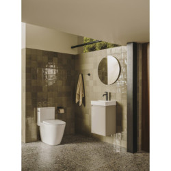 Koupelnová skříňka s umyvadlem Roca Ona 45x64,5x26 cm písková mat ONA451DPM