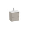 Koupelnová skříňka s umyvadlem Roca Ona 55x64,5x36 cm písková mat ONA55ZK2ZPM