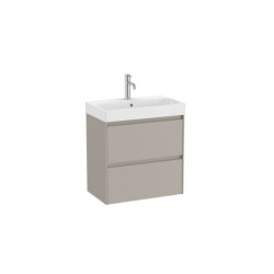 Koupelnová skříňka s umyvadlem Roca Ona 60x64,5x36 cm písková mat ONA60ZK2ZPM