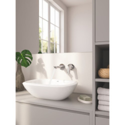 Umyvadlo na desku GROHE Eurostyle 2015 50x38 cm alpine-white bez otvoru pro baterii, bez přepadu 39216000