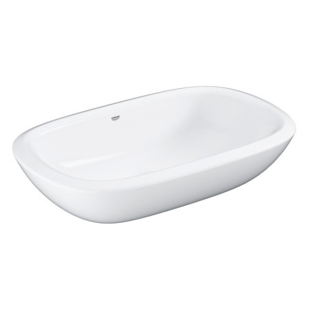 Umyvadlo na desku GROHE Eurostyle 2015 50x38 cm alpine-white bez otvoru pro baterii, bez přepadu 39216000