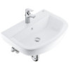 Sada GROHE Bau Ceramic Bundle 60,9x44,2 cm alpine-white s baterií Start Flow otvor pro baterii uprostřed 39472000