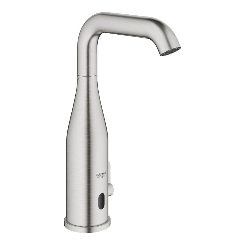 Vysoká umyvadlová baterie GROHE Essence E se senzorem supersteel 36445DC0