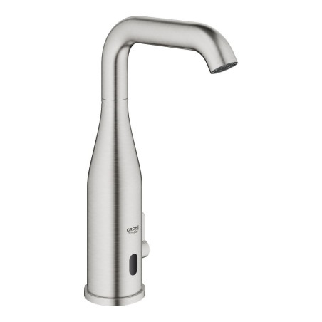 Vysoká umyvadlová baterie GROHE Essence E se senzorem supersteel 36445DC0