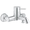 Vanová baterie GROHE BauClassic bez sprchového setu 150 mm chrom 32865000