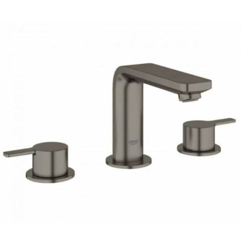 Umyvadlová baterie GROHE Lineare New s výpustí Brushed Hard Graphite 20304AL1