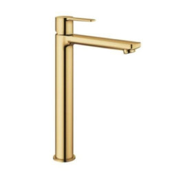 Vysoká umyvadlová baterie GROHE Lineare New bez výpusti Cool Sunrise 23405GL1