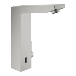 Vysoká umyvadlová baterie GROHE Eurocube E se senzorem supersteel 36441DC0