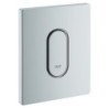 Ovládací tlačítko GROHE Arena Cosmopolitan matt chrome 38857P00