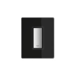 Ovládací tlačítko GROHE Skate Cosmopolitan Glass velvet black 38846KS0