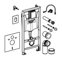 Sada 4 v 1 GROHE Rapid SL 38929000