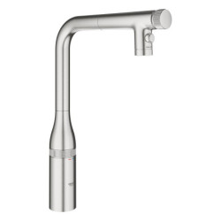 Dřezová baterie GROHE Essence SmartControl s vytahovací sprškou, 2 proudy supersteel 31892DC0