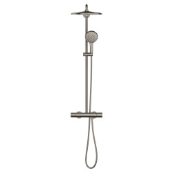 Sprchový systém GROHE Rainshower s termostatickou baterií kartáčovaný Hard Graphite 26836AL0