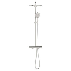 Sprchový systém GROHE Rainshower s termostatickou baterií Supersteel 26836DC0