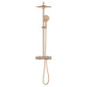 Sprchový systém GROHE Rainshower s termostatickou baterií Brushed Warm Sunset 26836DL0