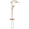 Sprchový systém GROHE Rainshower s termostatickou baterií Brushed Warm Sunset 26836DL0
