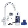 Dřezová baterie GROHE GROHE Blue Pure 2022 s filtrem chrom 30581000
