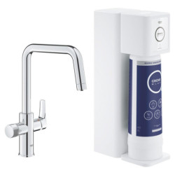 Dřezová baterie GROHE GROHE Blue Pure 2022 s filtrem chrom 30586000