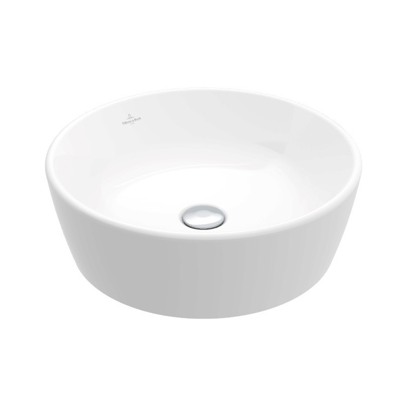 Villeroy & Boch Architectura umyvadlo na desku, průměr 450 mm, s přepadem, alpská bílá 5A254501