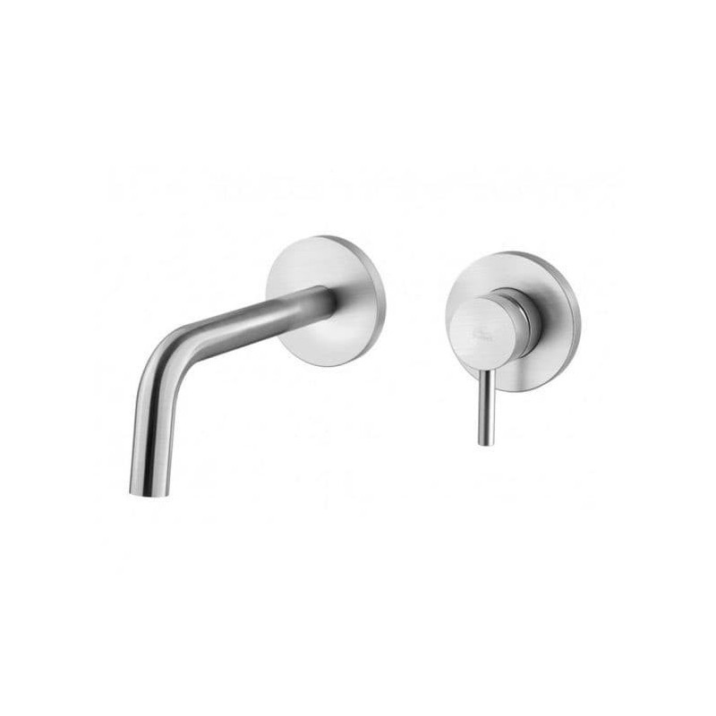 Umyvadlová baterie Paffoni Light včetně podomítkového tělesa nerez LIG104ST70