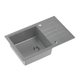 Dřez Quadron PETER111 silver stone ner HCQP7850SZK