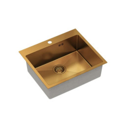 Dřez Quadron RUSSEL110 měď HB7910PVDBSC1