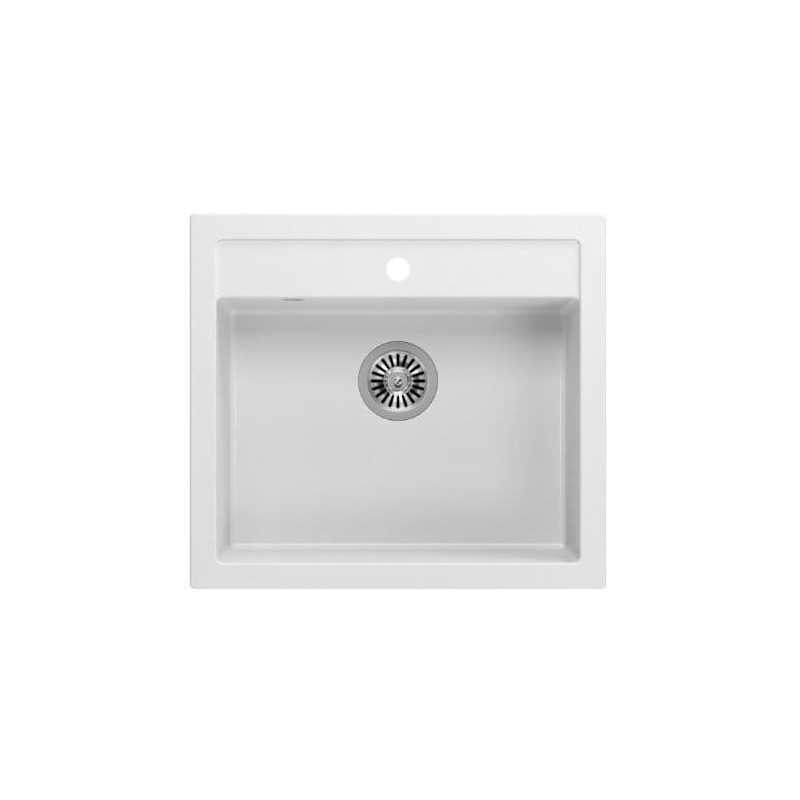 Dřez Quadron BILL110 sněhově bílá nerez elem HCQB6054U1_BS