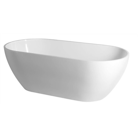 Volně stojící vana Polysan Reduta 171x81x58 cm litý mramor levá i pravá 71842