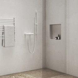 Sprchová tyč Ravak Espirit/Eleganta s držákem sprchy bílá matná X07P691