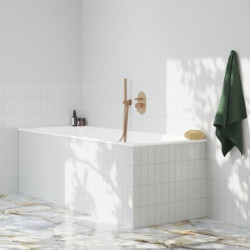 Podomítkový vývod Ravak Espirit/Eleganta růžové zlato kartáčované X07P708