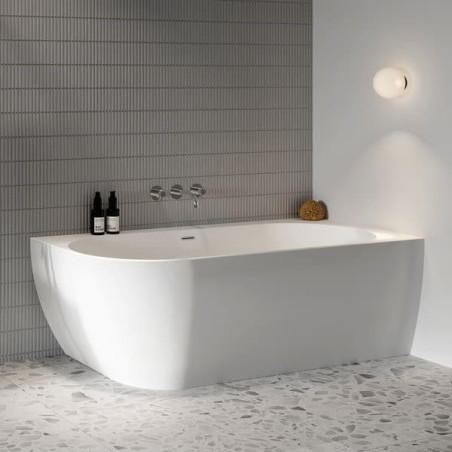 Volně stojící vana Ravak Freedom 170x80 cm akrylát pravá krytka přepadu a odtoku chrom XC00100040