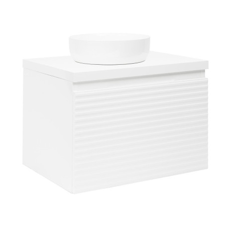 Koupelnová skříňka pod umyvadlo Naturel Savona 78x43x44,8 cm bílá lesk SAVONA80BID