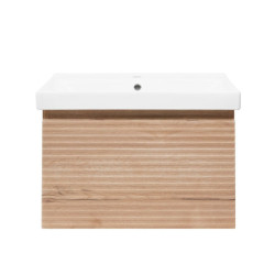 Koupelnová skříňka s umyvadlem Naturel Savona 78x43x44,8 cm dub halifax mat SAVONA80DHU1